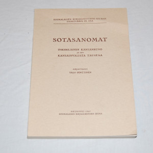 Sotasanomat - Inkeriläinen kansaruno ja sen kansainvälistä taustaa